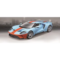 Maisto 1:18 2017 Ford GT - Sky Blue & Orange (Gulf Oil) -Christmas gift Sales Store maisto 118 2017 ford gt sky blue orange gulf oil 3