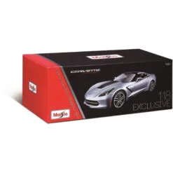 Maisto 18 Exclusive 2014 Corvette Stingray Z-51 - Silver