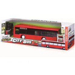Maisto City Bus With Auto Doors & Operating Lights 33cm Long -Christmas gift Sales Store maisto city bus with auto doors operating lights 33cm long 2