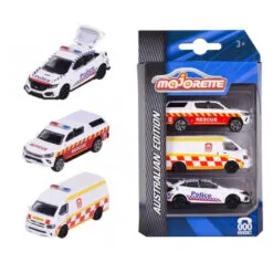 Majorette Australian Triple Zero 3Pce Vehicle Assorted