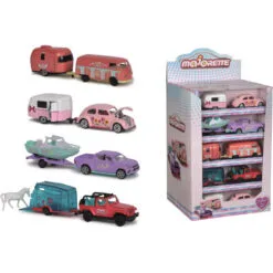 Majorette Pink Trailers