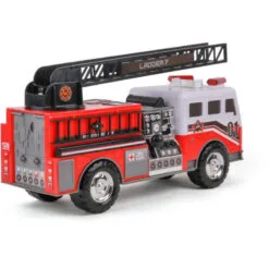 No Brand Mighty Fleet Motorized Fire Ladder Truck -Christmas gift Sales Store mighty fleet motorized fire ladder truck 1