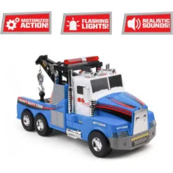No Brand Mighty Fleet Motorized Tow Truck -Christmas gift Sales Store mighty fleet motorized tow truck 3