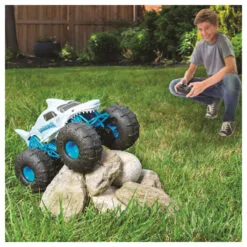 Monster Jam RC Megalodon - Storm -Christmas gift Sales Store monster jam rc megalodon storm 2