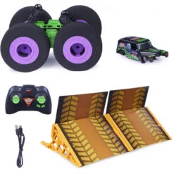 Monster Jam RC Ramp Champ Grave Digger -Christmas gift Sales Store monster jam rc ramp champ grave digger 4