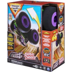 Monster Jam RC Ramp Champ Grave Digger -Christmas gift Sales Store monster jam rc ramp champ grave digger 6