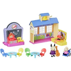 Peppa Pig School Playgroup Playset -Christmas gift Sales Store peppa pig school playgroup playset 1