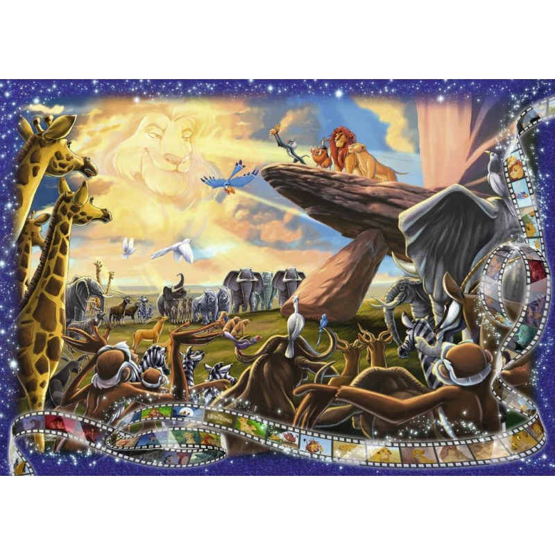 Ravensburger - Disney Moments 1994 Lion King Puzzle 1000P 4 Ravensburger - Disney Moments 1994 Lion King Puzzle 1000P - Image 2