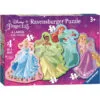 Ravensburger - Disney Princess 4 Shaped Puz In A Box -Christmas gift Sales Store ravensburger disney princess 4 shaped puz in a box