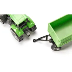 Siku - Deutz-Fahr With Fortuna 4-Wheel-Trailer -Christmas gift Sales Store siku deutzfahr with fortuna 4wheeltrailer 4