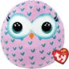 TY Squish A Boo 10" Winks Owl -Christmas gift Sales Store squish a boo 10 winks owl