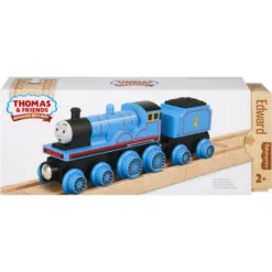 Fisher Price Thomas Wooden Railway Edward Engine And Coal-Car
