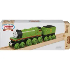 Fisher Price Thomas Wooden Railway Henry Engine And Coal-Car