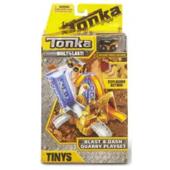 Tonka Tinys Playset- Blast And Dash Quarry