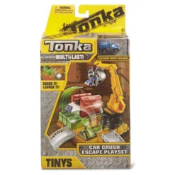 Tonka Tinys Playset- Car Crush Escape