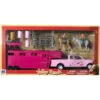 No Brand Valley Range Pink Pick Up & Trailer With Horses -Christmas gift Sales Store valley range pink pick up trailer with horses