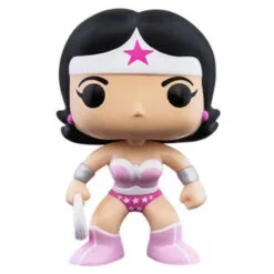 Wonder Woman Breast Cancer Awareness Pop!