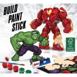 Wood WorX Marvel Deluxe - Hulk Vs Hulk Buster (FSC) -Christmas gift Sales Store wood worx marvel deluxe hulk vs hulk buster fsc 2