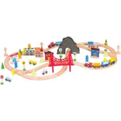 Wooden Train Set